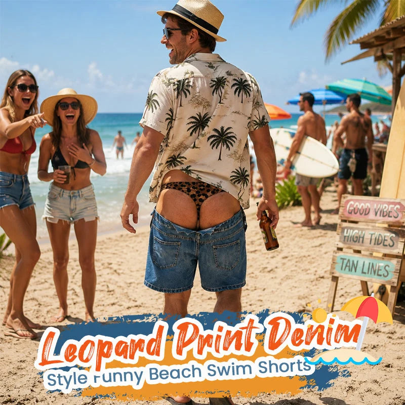 Novelty Illusion Beach Trunks