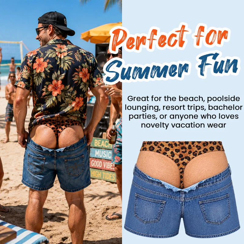 Novelty Illusion Beach Trunks