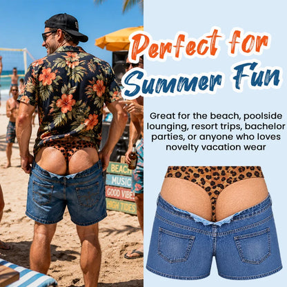 Novelty Illusion Beach Trunks